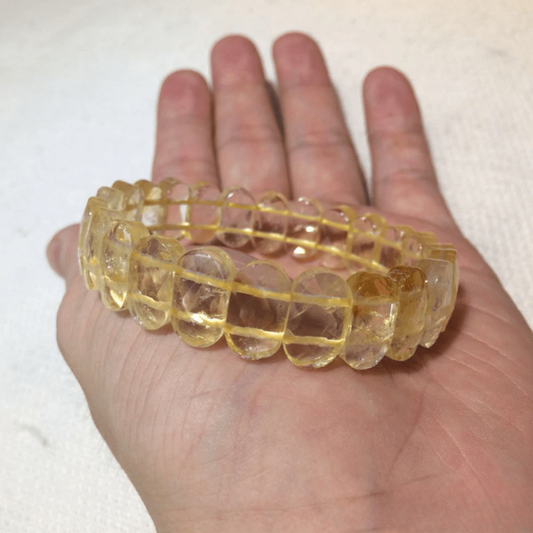 Bracelet Bangle en Citrine