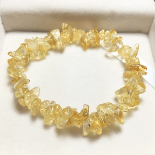 Bracelet Baroque en Citrine