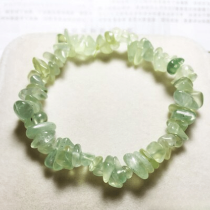 Bracelet Baroque en Préhnite