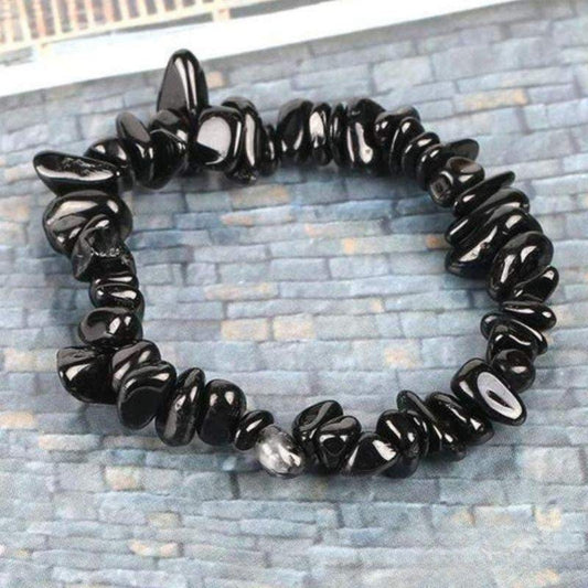 Baroque Black Tourmaline Bracelet
