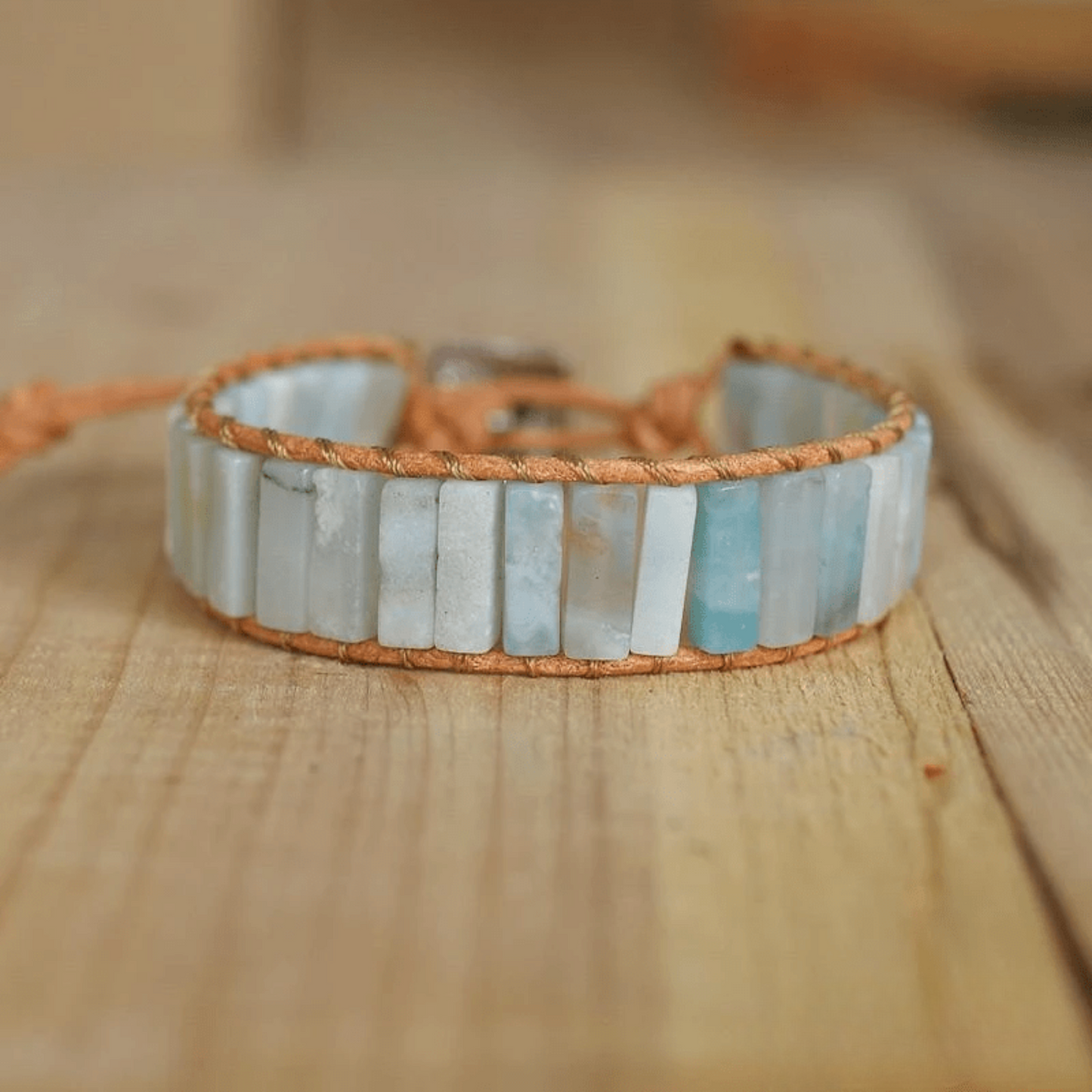 Bracelet Wrap in Amazonite