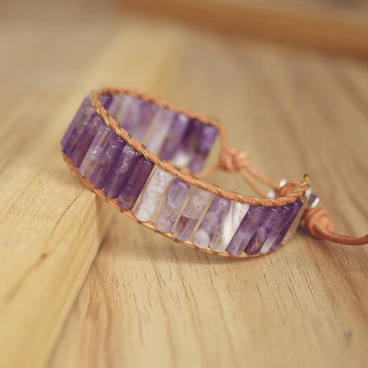 Bracelet Wrap in Amethyst