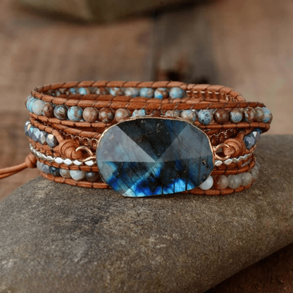 Bracelet Bohème Labradorite