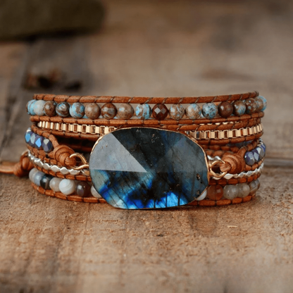 Bracelet Bohème Labradorite