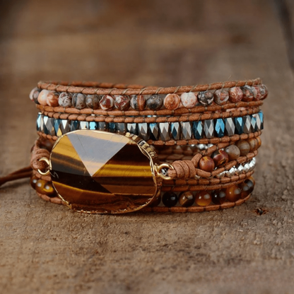 Bracelet Bohème Oeil de Tigre