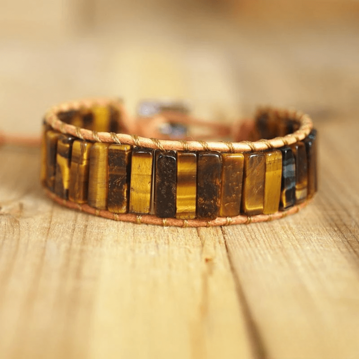 Bracelet Wrap in Tiger Eye