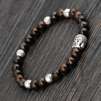 Bracelet Bouddha en Bronzite