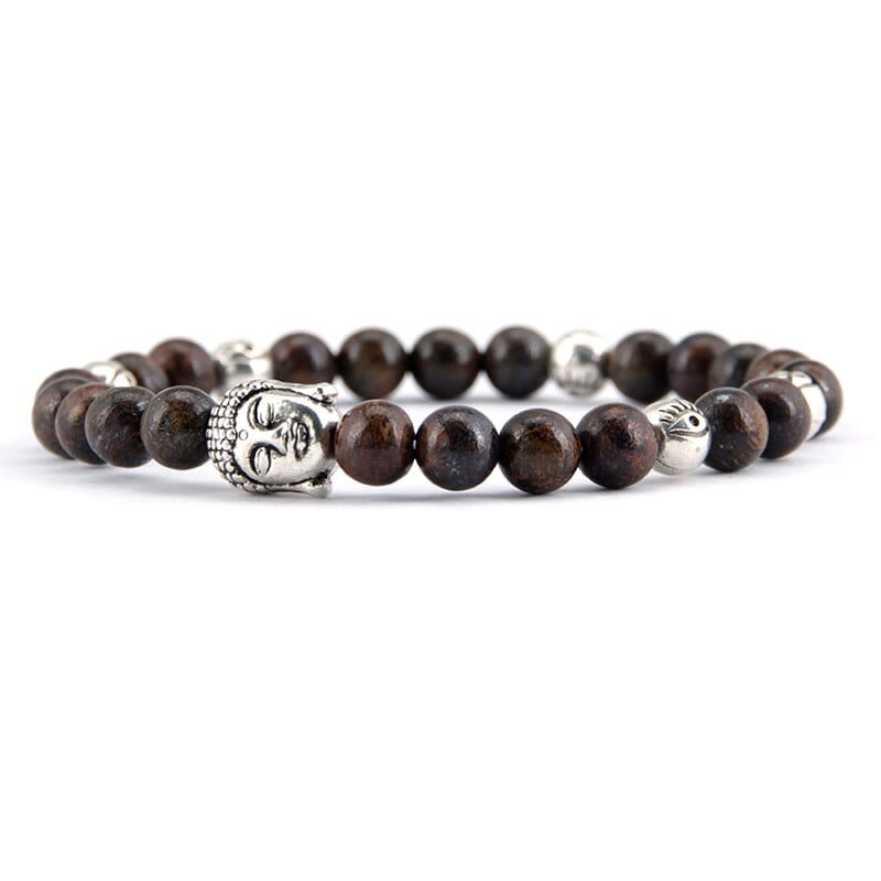 Bracelet Bouddha en Bronzite