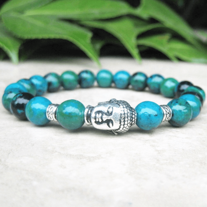 Bracelet Bouddha en Chrysocolle