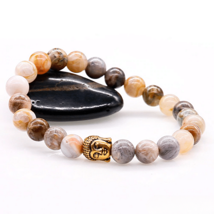 Bracelet Bouddha en Onyx