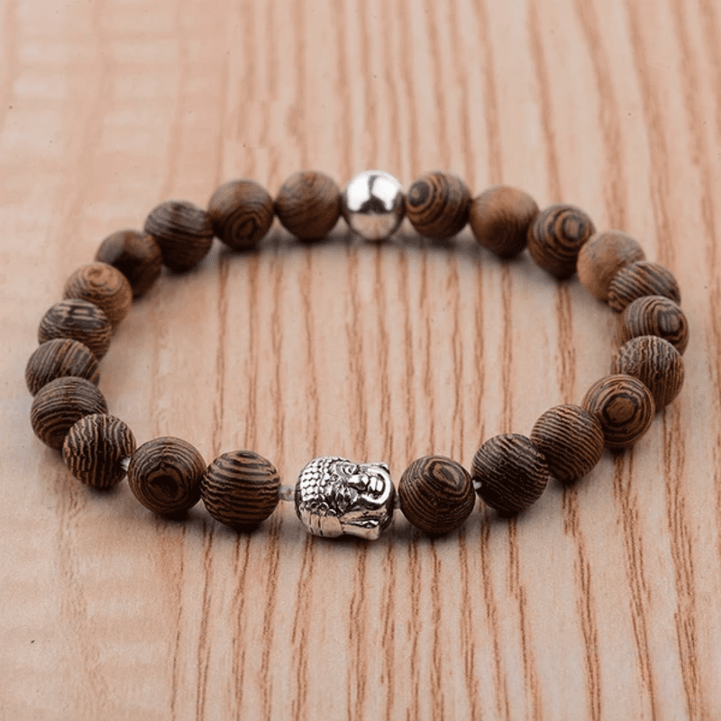 Bracelet Bouddhiste en Bois