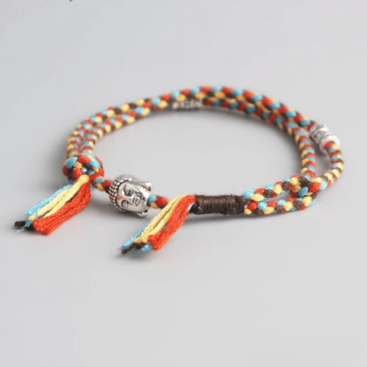 Bracelet Bouddhiste Tibétain Porte-Bonheur