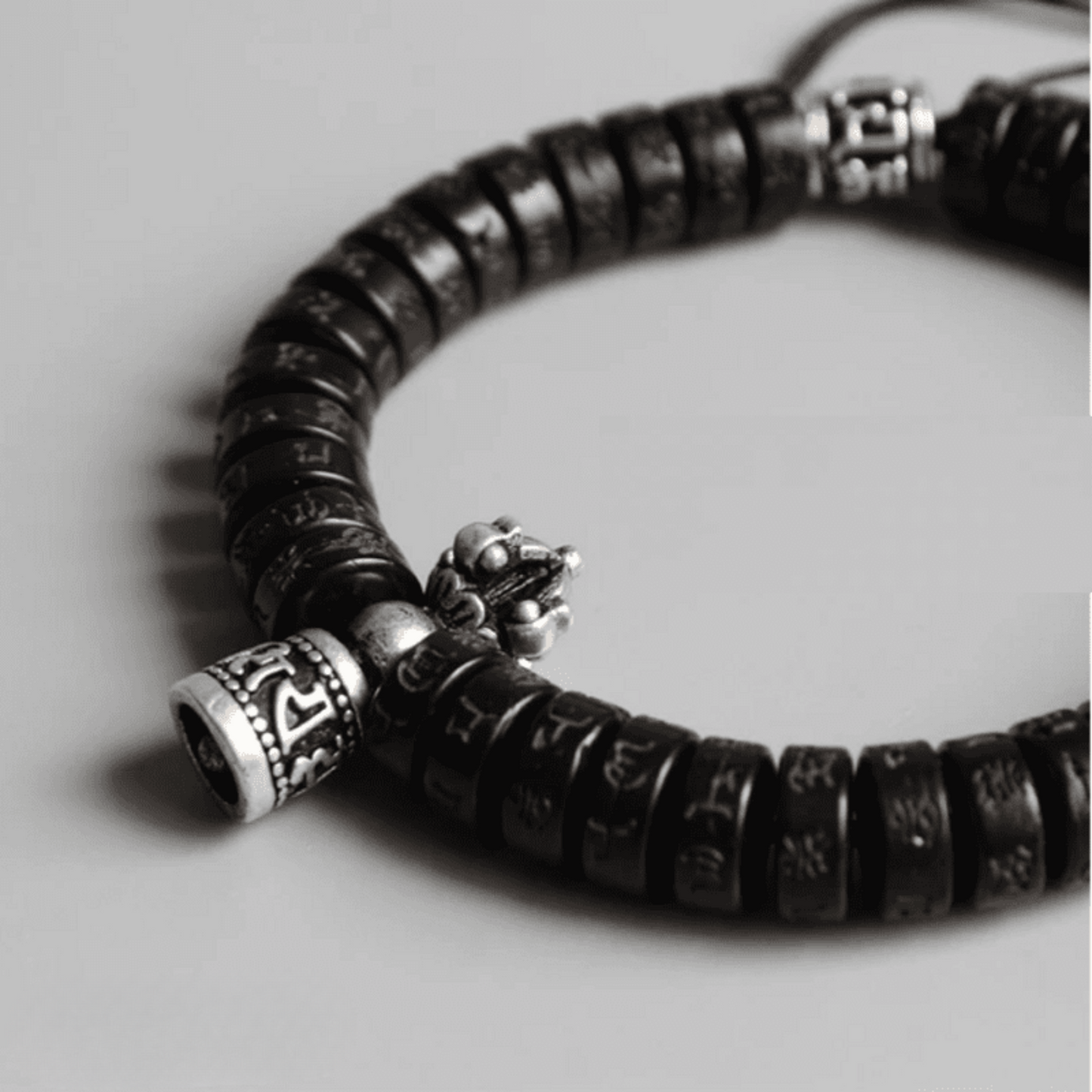 Tibetan bracelet with Tibetan bell