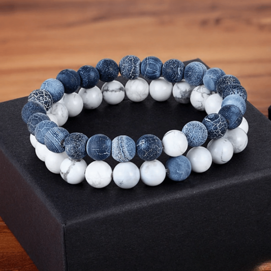 Bracelet Distance Couple "Strand"