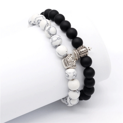 Bracelet Distance Couronne Couple