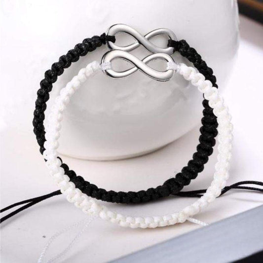 Bracelet Distance pour Couple "Infini"
