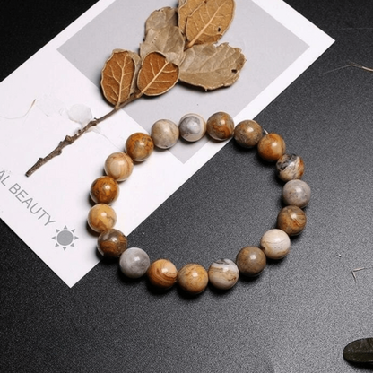 Bracelet en Agate Crazy Lace Qualité AAA+