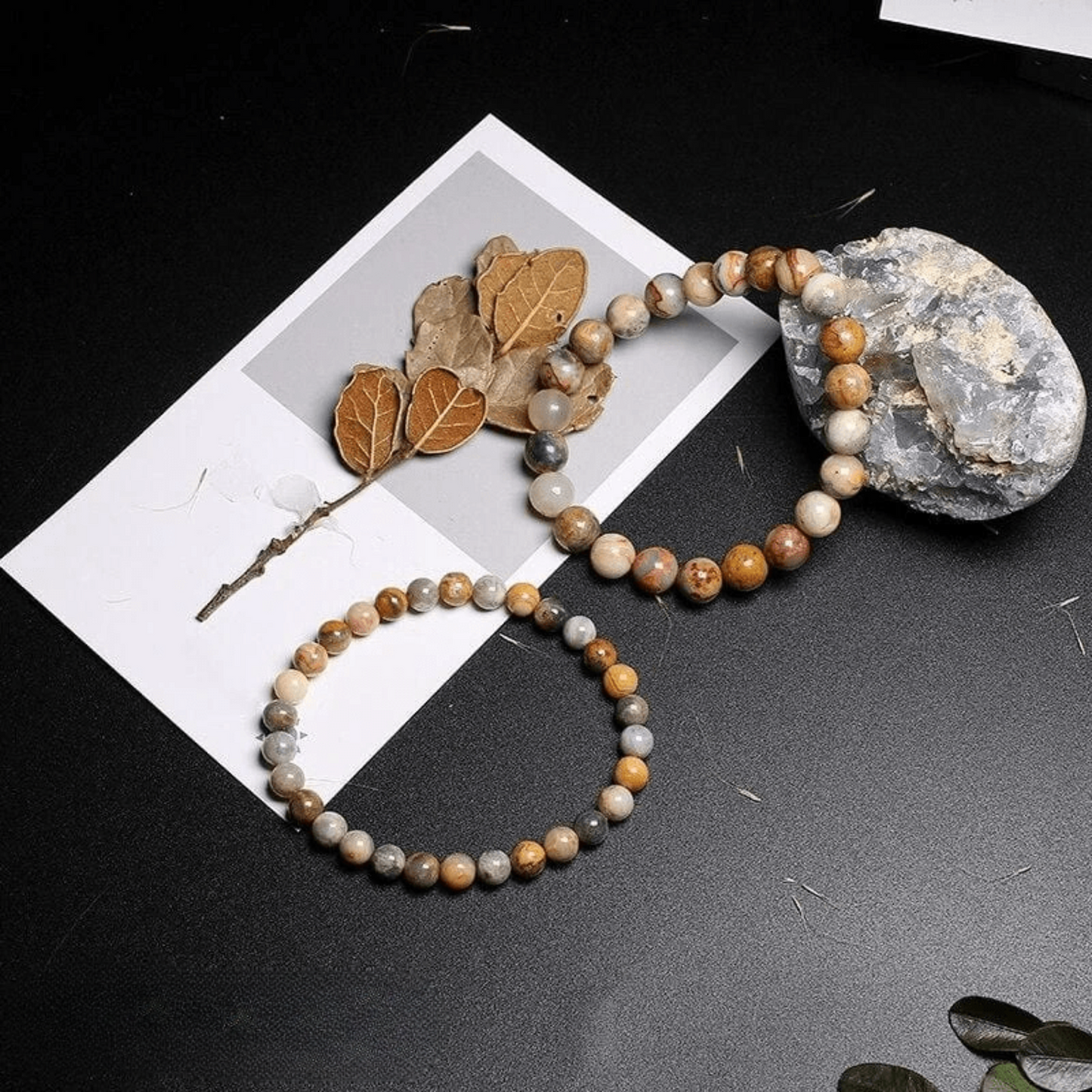 Bracelet en Agate Crazy Lace Qualité AAA+