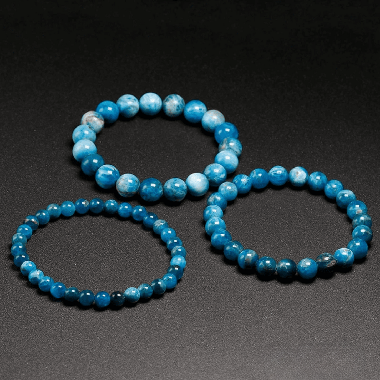 Blue Apatite Bracelet – AAA+ Quality