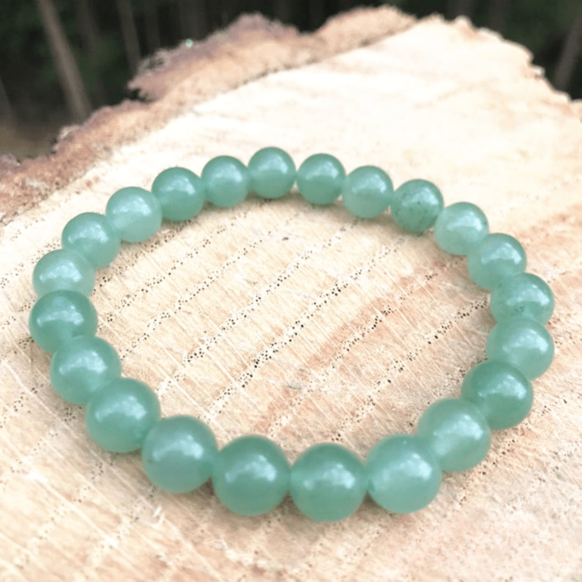 Bracelet en Aventurine Verte