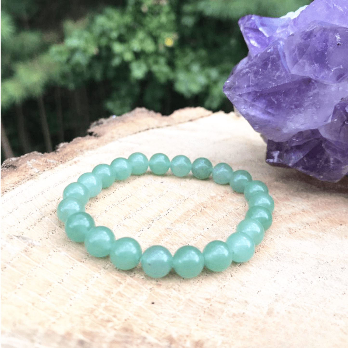 Bracelet en Aventurine Verte