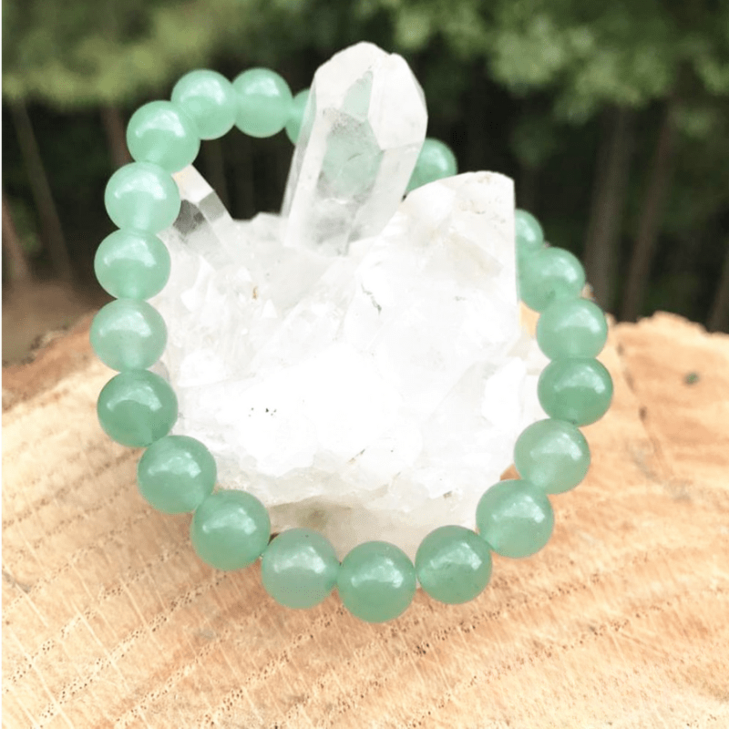 Bracelet en Aventurine Verte