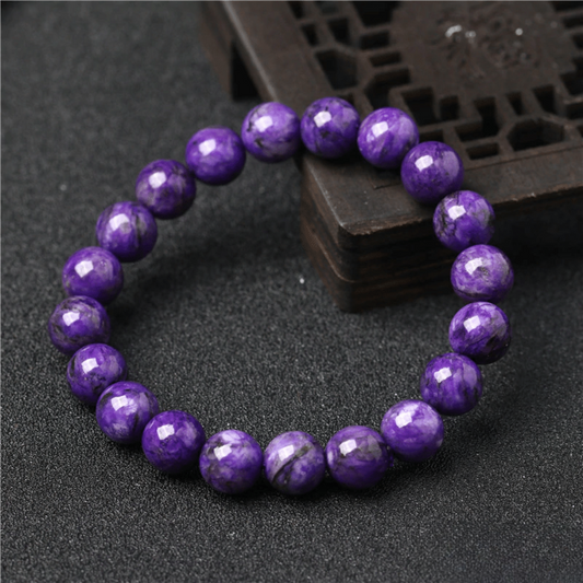 Bracelet en Charoite Violette