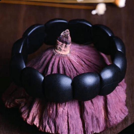 Bracelet en Jade Noir