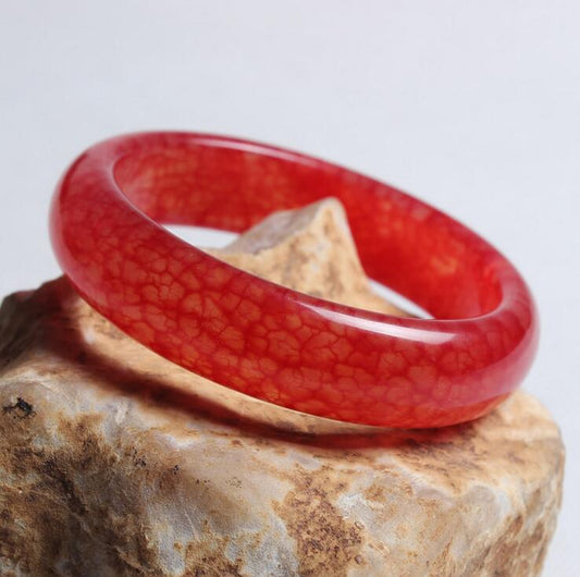 Bracelet en Jade Rouge