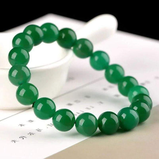 Bracelet en Jade Vert