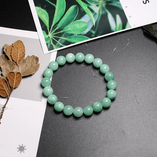 Bracelet en Jade Vert Qualité AAA+