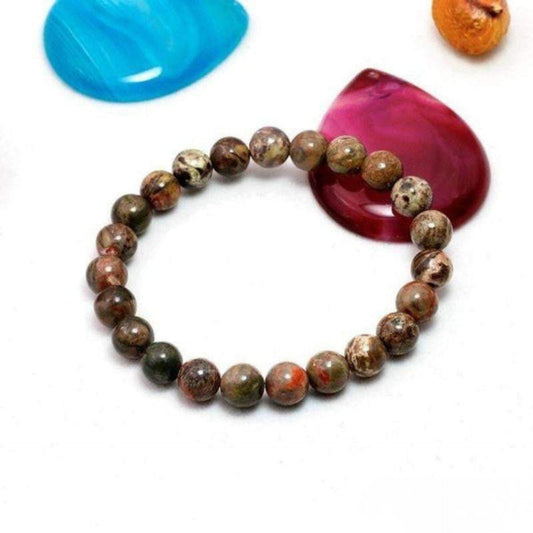 Bracelet en Jaspe Océan