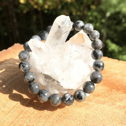 Bracelet en Larvikite