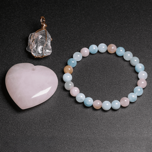 Bracelet en Morganite Qualité AAA+