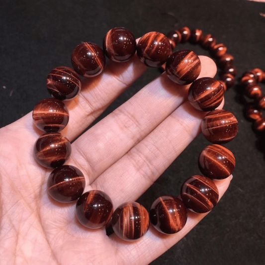 Bracelet en Oeil de Taureau - Qualité AAA