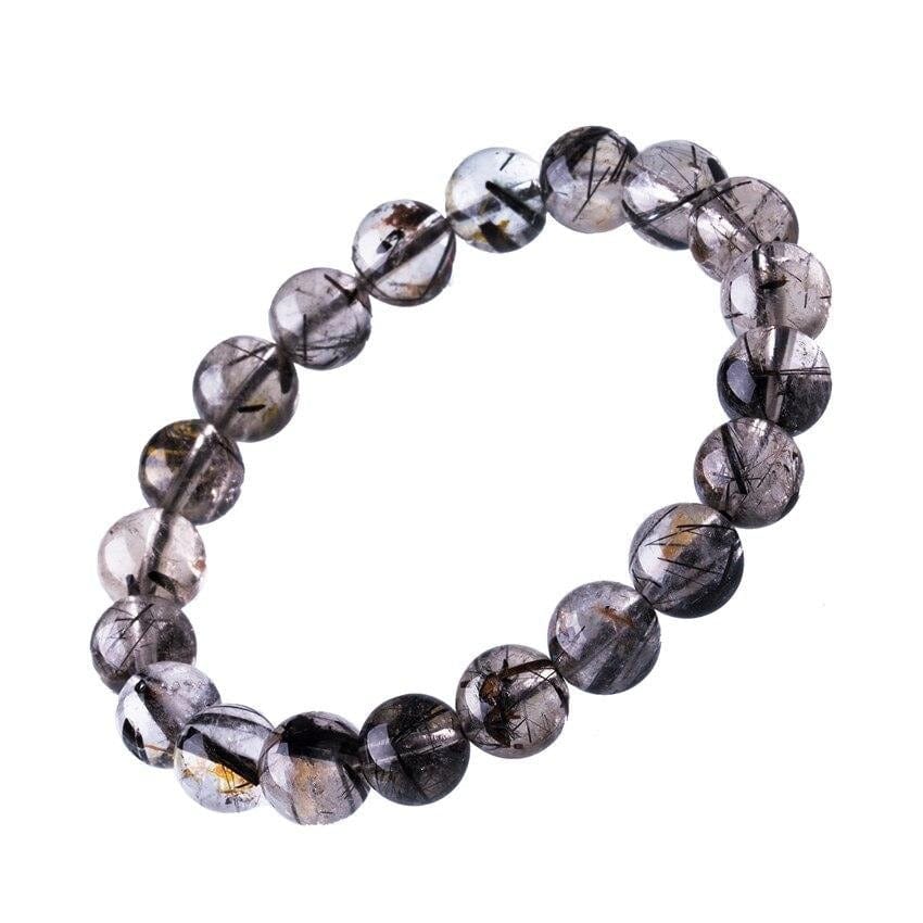 Bracelet en Quartz Rutile Noir