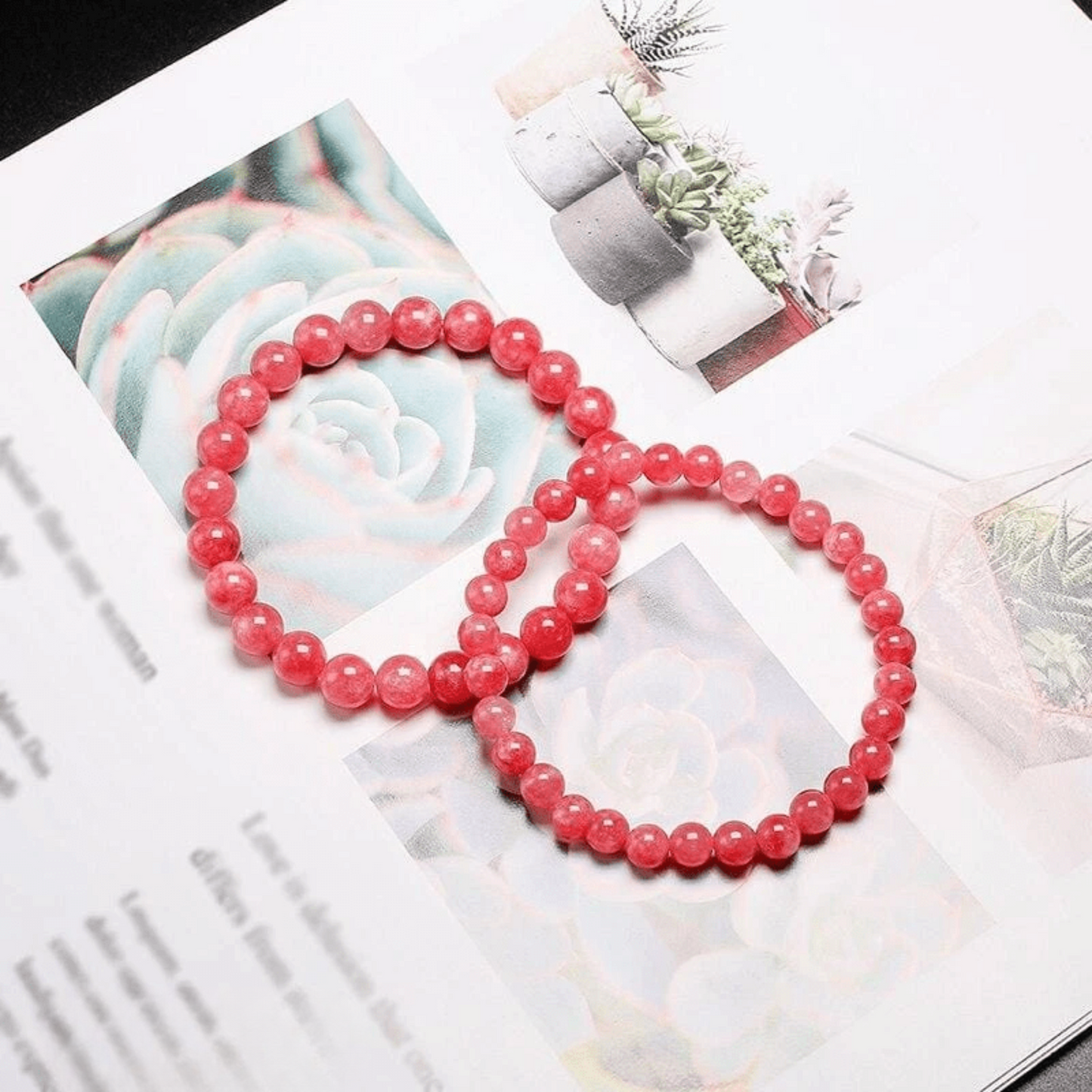 Bracelet en Rhodochrosite Qualité AAA+