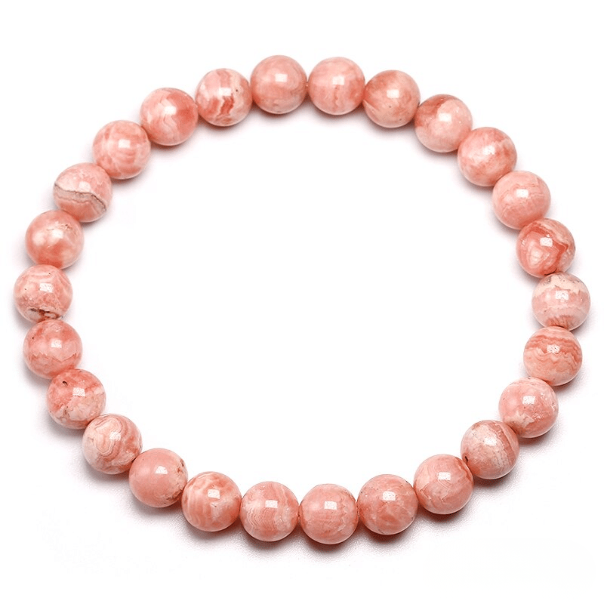 Bracelet en Rhodochrosite Véritable Qualité AAA+