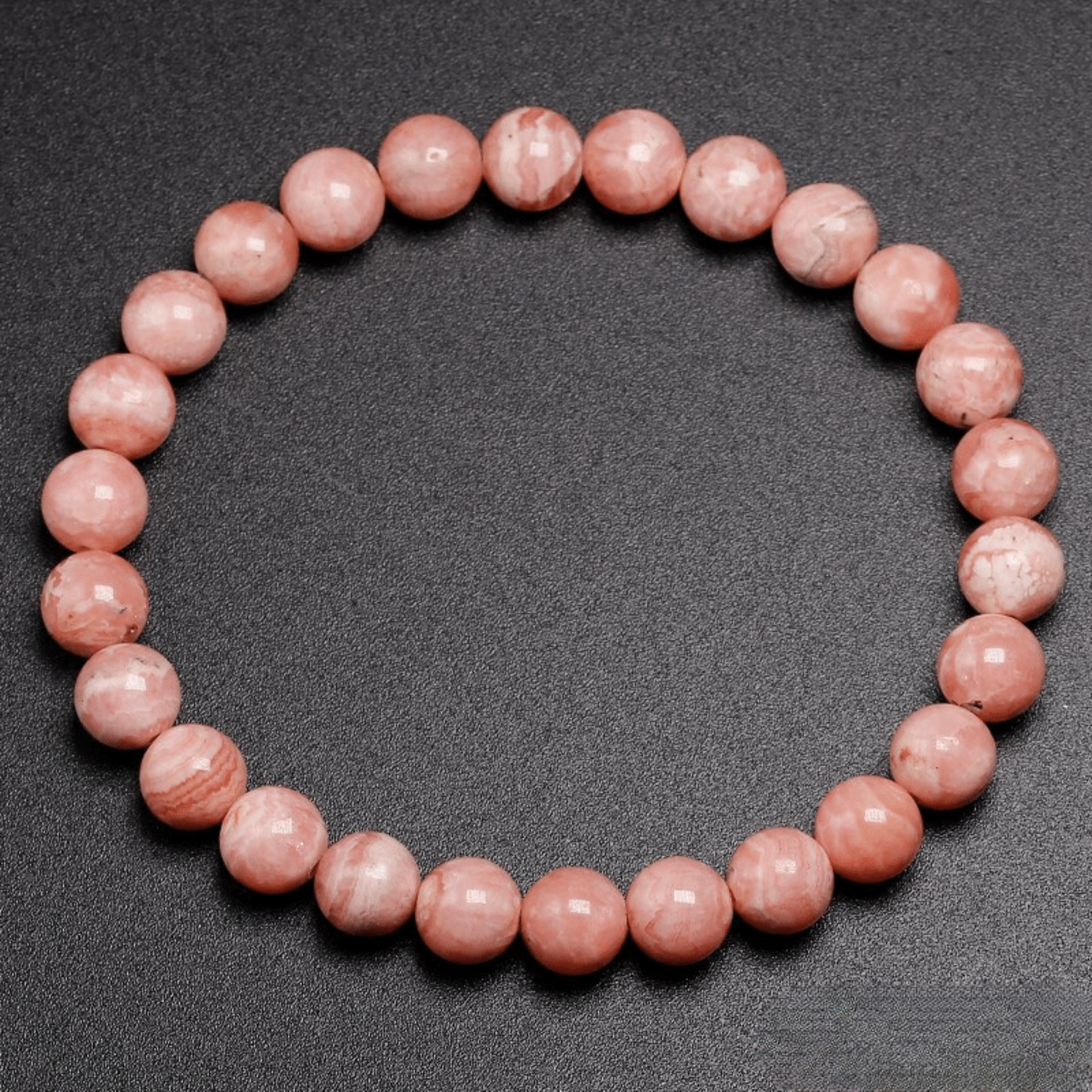 Bracelet en Rhodochrosite Véritable Qualité AAA+