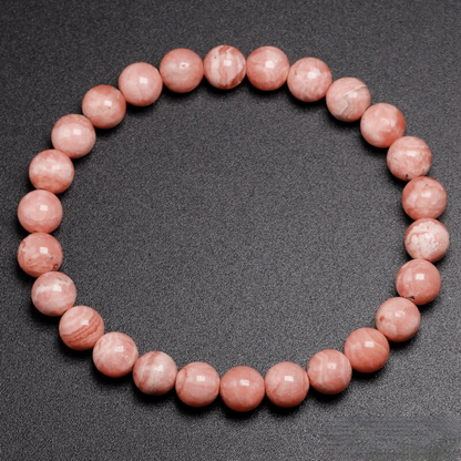 Bracelet en Rhodochrosite Véritable Qualité AAA+