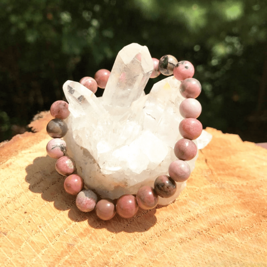 Bracelet en Rhodonite
