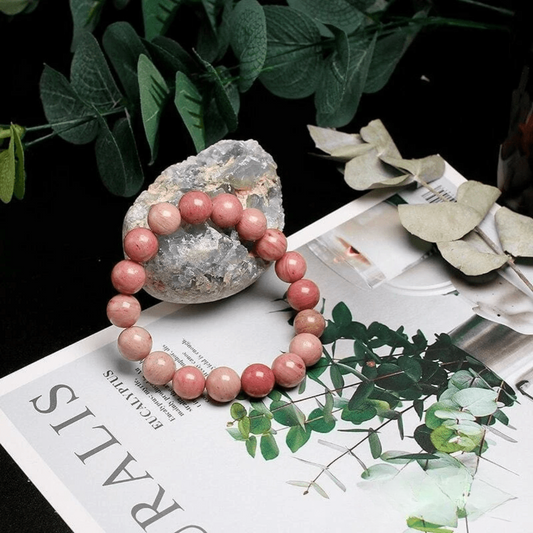 Bracelet en Rhodonite Qualité AAA+