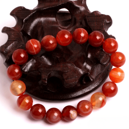 Bracelet en Sardonyx Rouge