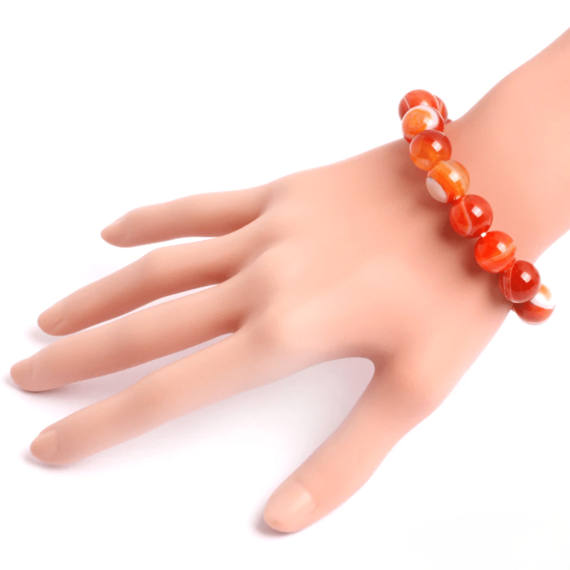 Bracelet en Sardonyx Rouge