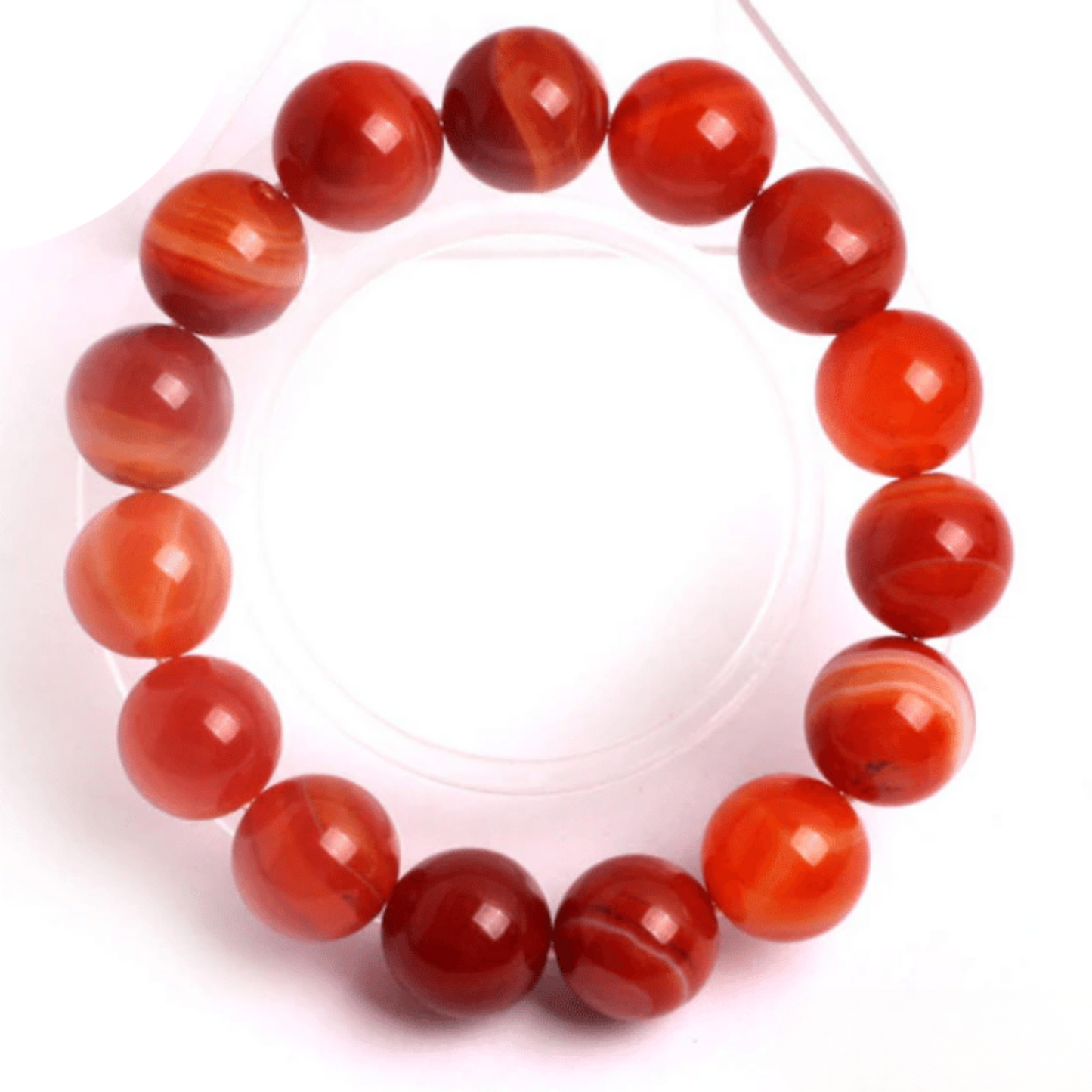 Bracelet en Sardonyx Rouge
