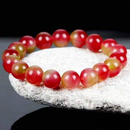 Bracelet en Tourmaline Pastèque (Melon d'Eau)