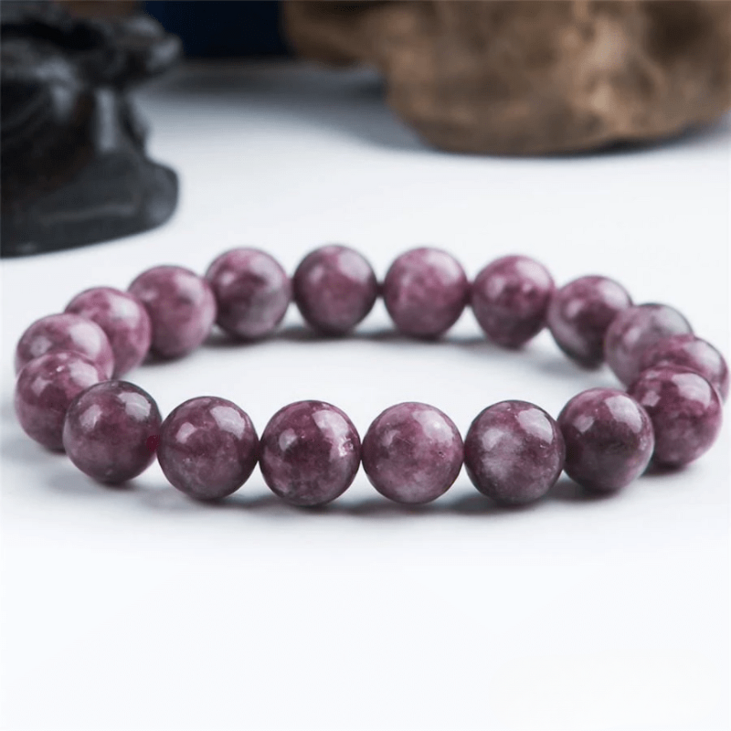 Bracelet en Tourmaline Rose