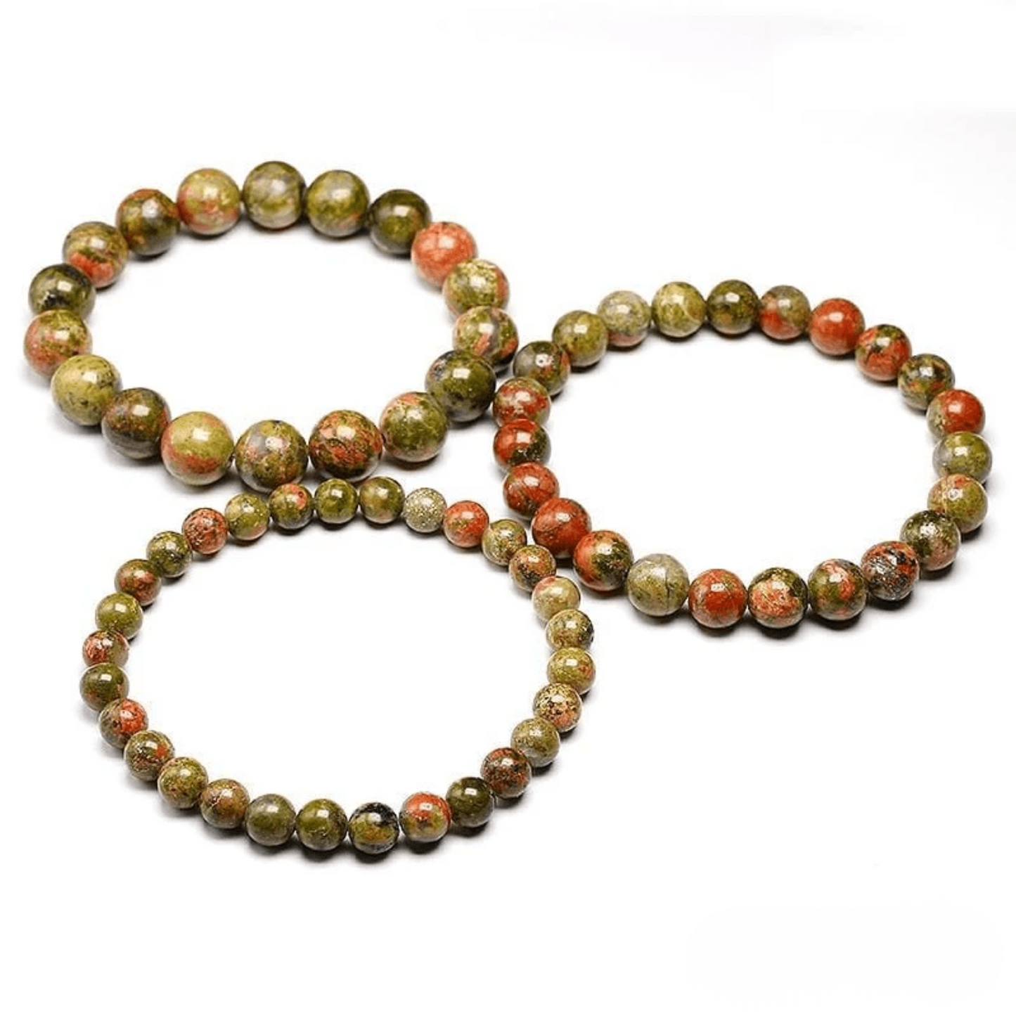 Bracelet en Unakite Qualité AAA+