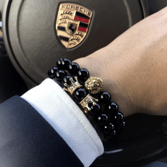 Bracelet Lion en Perles