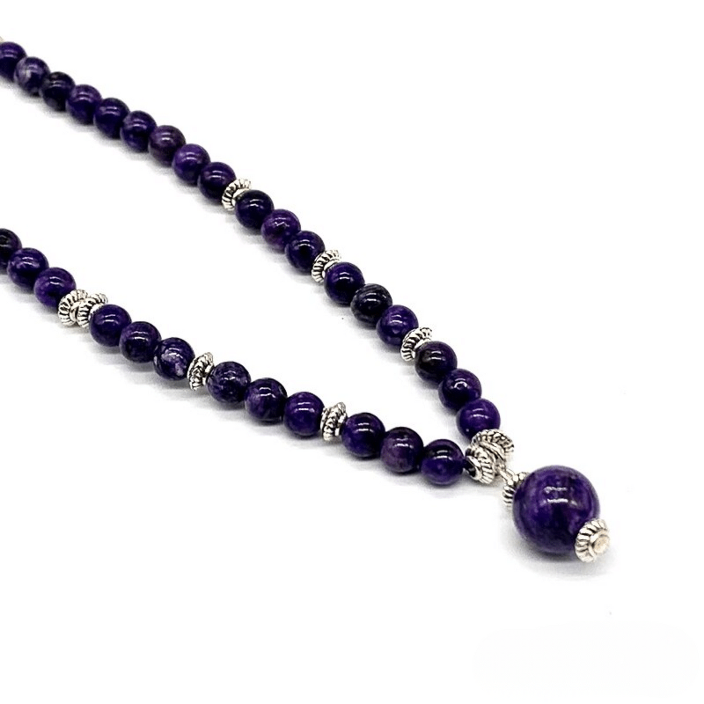 Bracelet Mala 108 Perles en Charoïte